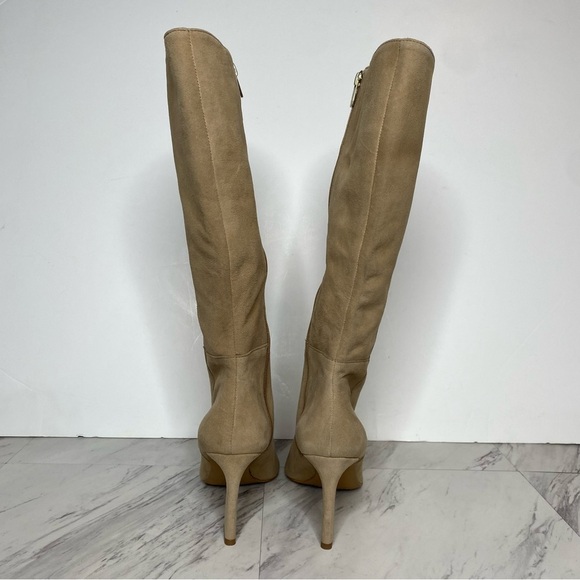New! Vince Camuto Tressara Tan Suede Tall Boot 9M - Picture 3 of 16
